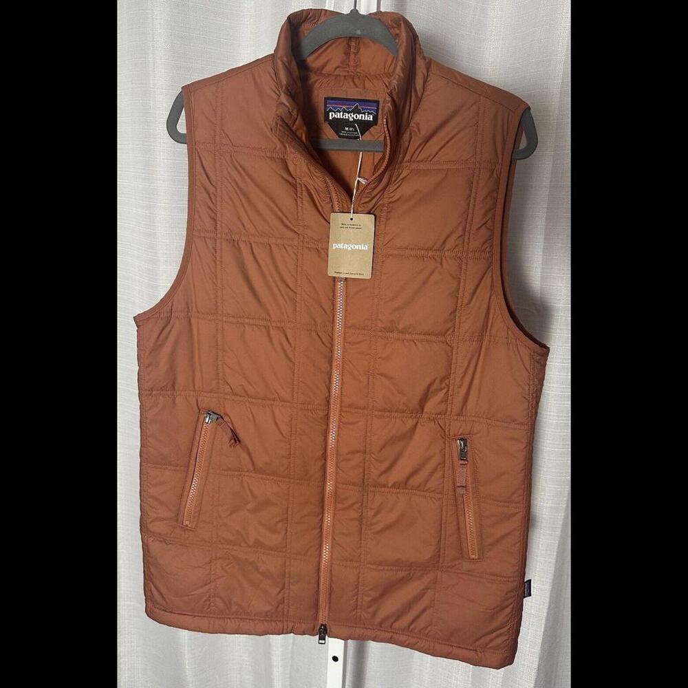 Patagonia Women's Lost Canyon Over Sized Vest Burl Red Medium MSRP $189.00